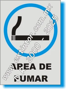 Se�alamiento de Seguridad e Higiene para �REA DE FUMAR