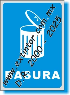 Se�alamiento de Seguridad e Higiene para BASURA