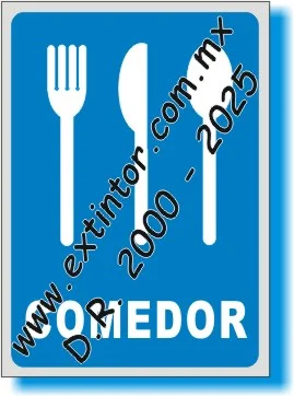 Se�alamiento de Seguridad e Higiene para COMEDOR