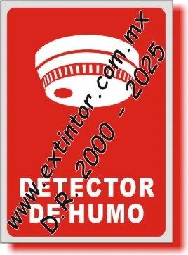 Se�alamiento de Seguridad e Higiene para DETECTOR DE HUMO