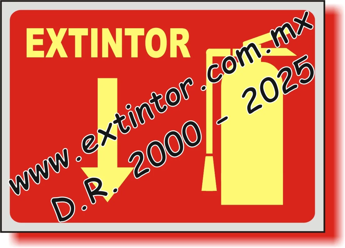 Se�alamiento de Seguridad e Higiene para EXTINTOR