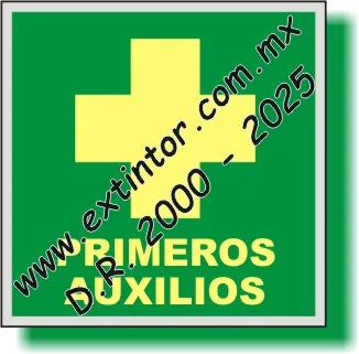 Se�alamiento de Seguridad e Higiene para PRIMEROS AUXILIOS