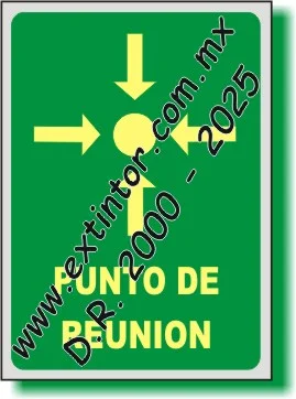 Se�alamiento de Seguridad e Higiene para PUNTO DE REUNI�N