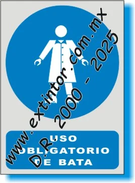 Se�alamiento de Seguridad e Higiene para USO OBLIGATORIO DE BATA