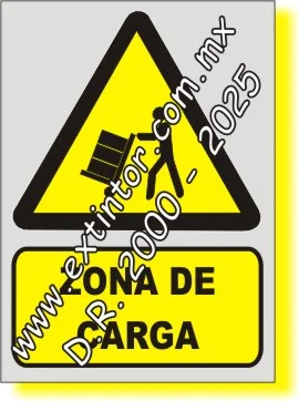 Se�alamiento de Seguridad e Higiene para ZONA DE CARGA